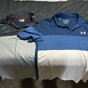 Under armour polos